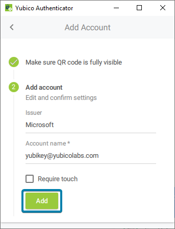 Microsoft authenticator not showing code